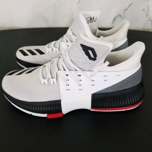 Adidas Dame White Basketball Shoes Sz 10